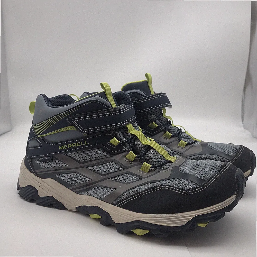 Merrell Moab Fst Mid Waterproof Hiking Boots Size 6 Vegan EU 37